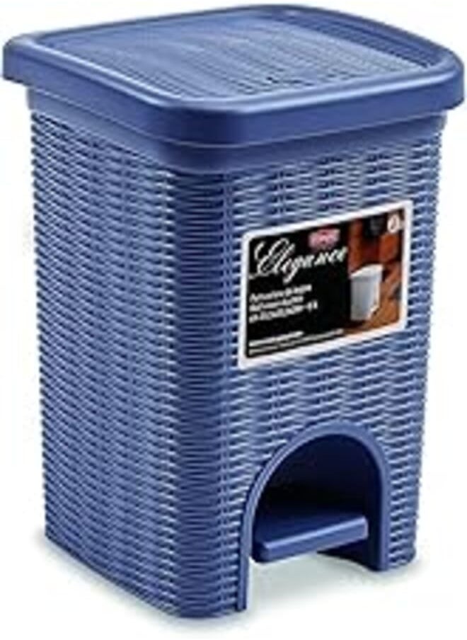 Stefanplast - Stefanplast Bathroom dustbin ELEGANCE navy blue 20.5 x 28 cm 30118 - Image 1