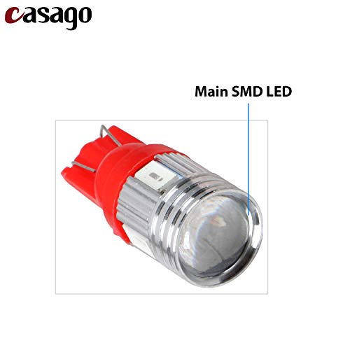 Casago CS6PR2P T10 Led Parking Light 6 SMD Car Interior/Dashboard Licence Plate Dome Bulb for Bike/Motorcycle and Cars (1W) - Image 3
