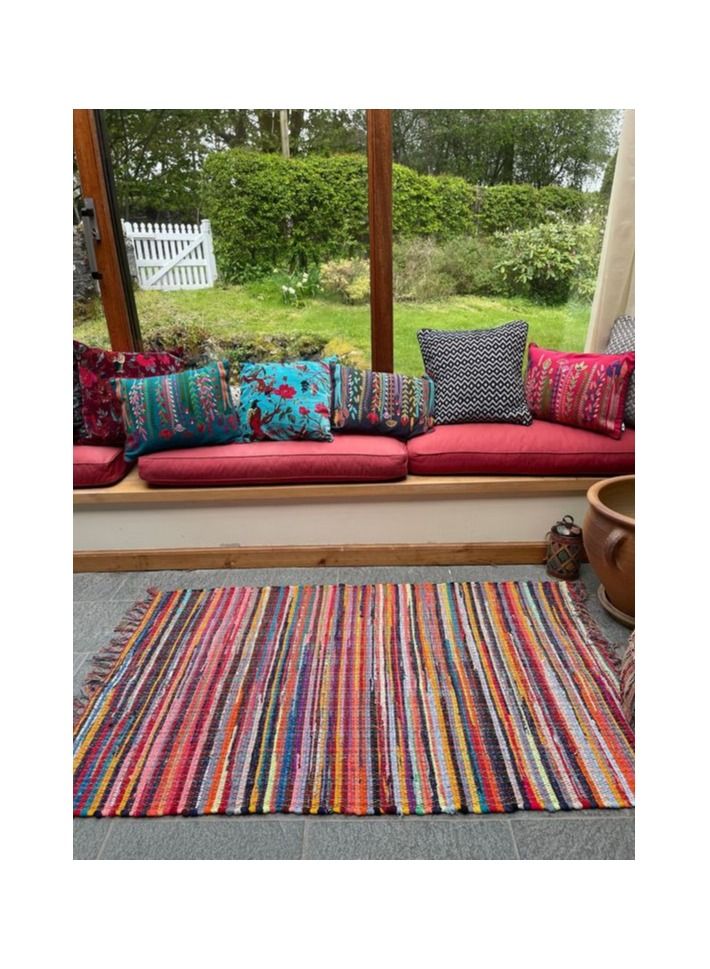 Egypt Antiques Large carpet size 200X135 from Egypt Antiques, handmade, multiple colors - Image 1