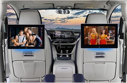 NOAUKA 4K Android 12 Portable Car TV Headrest Monitor Back Seat,10.1 Inch Touch Screen Tablet Portable Multi-Media Video Player,Support Phone Wireless Mirror Link,WiFi Bluetooth/RCA/USB & 2G+32GB 1PCS - Image 2