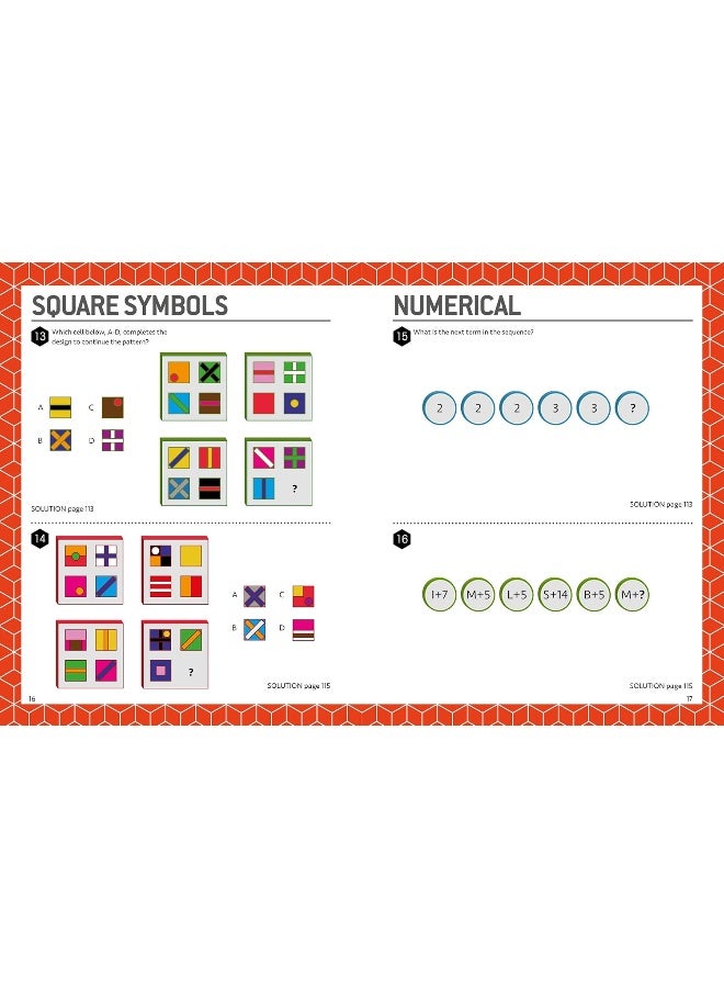 Mensa's Most Difficult Pattern Puzzles: Unleash your creative problem-solving to crack these demandi  - Image 2