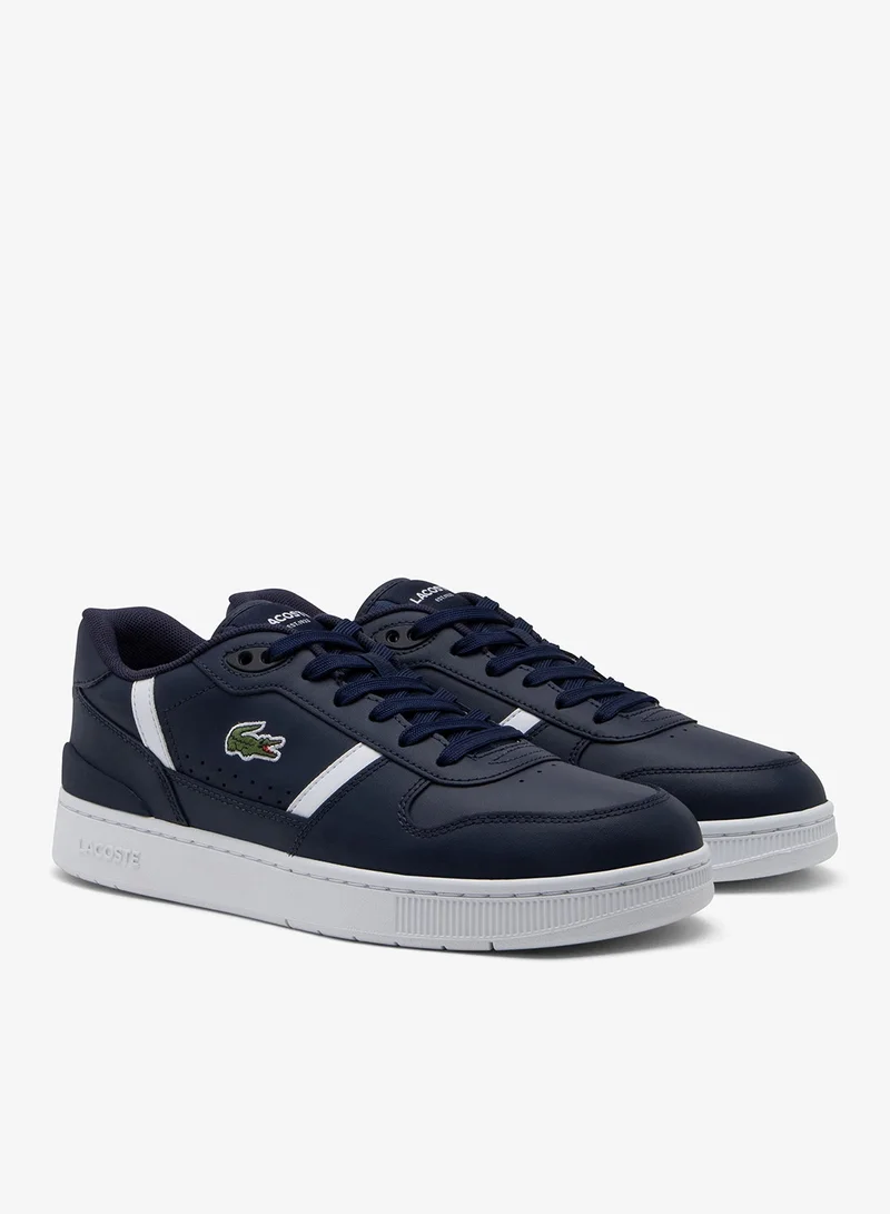 LACOSTE T-Clip Set Low Top Lace Up Casual Sneakers