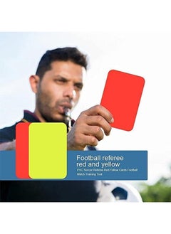 Soccer Referee Flag Set,Red Yellow Cards with Notebook & Pencil,Football Linesman Flags,Referee Edge Picker and Stainless Steel Whistles with Lanyard for Sports,Soccer,Basketball,Football - pzsku/Z9207657439B88819F2A5Z/45/_/1735283757/08548c6f-82d6-449d-a4c5-fc56371e59b0