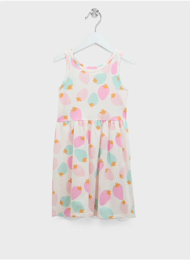 H&M Patterned Cotton Dress