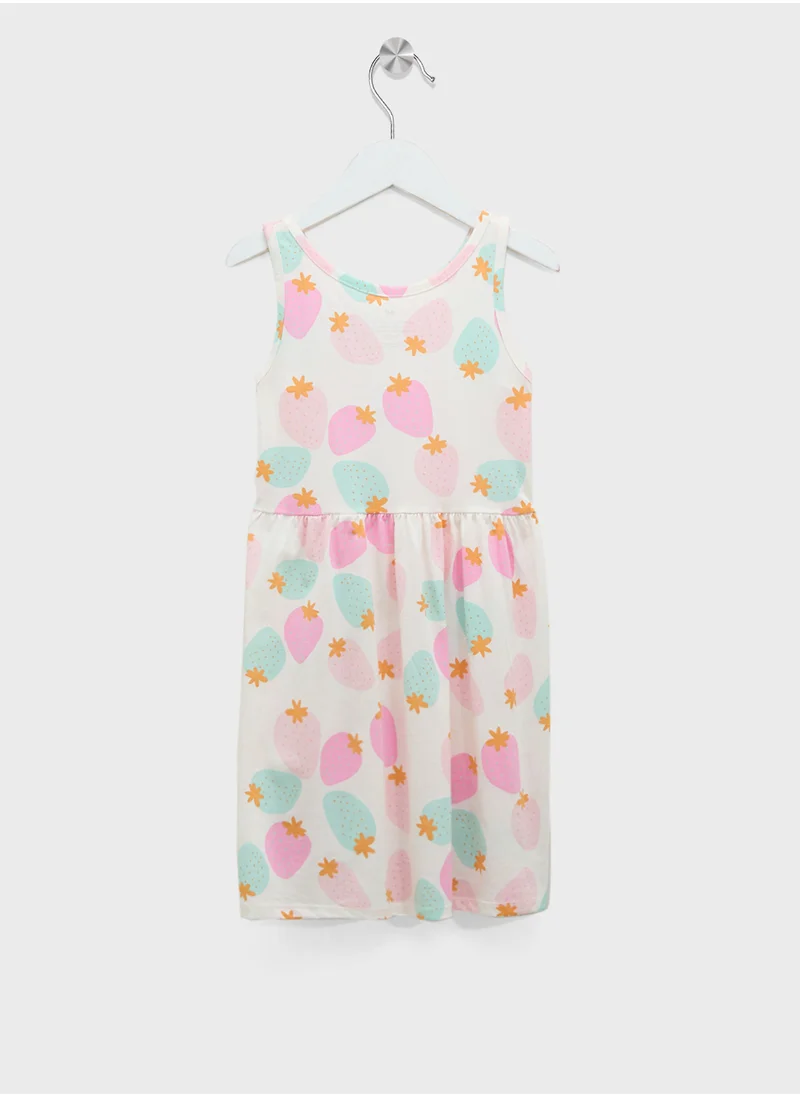 H&M Patterned Cotton Dress