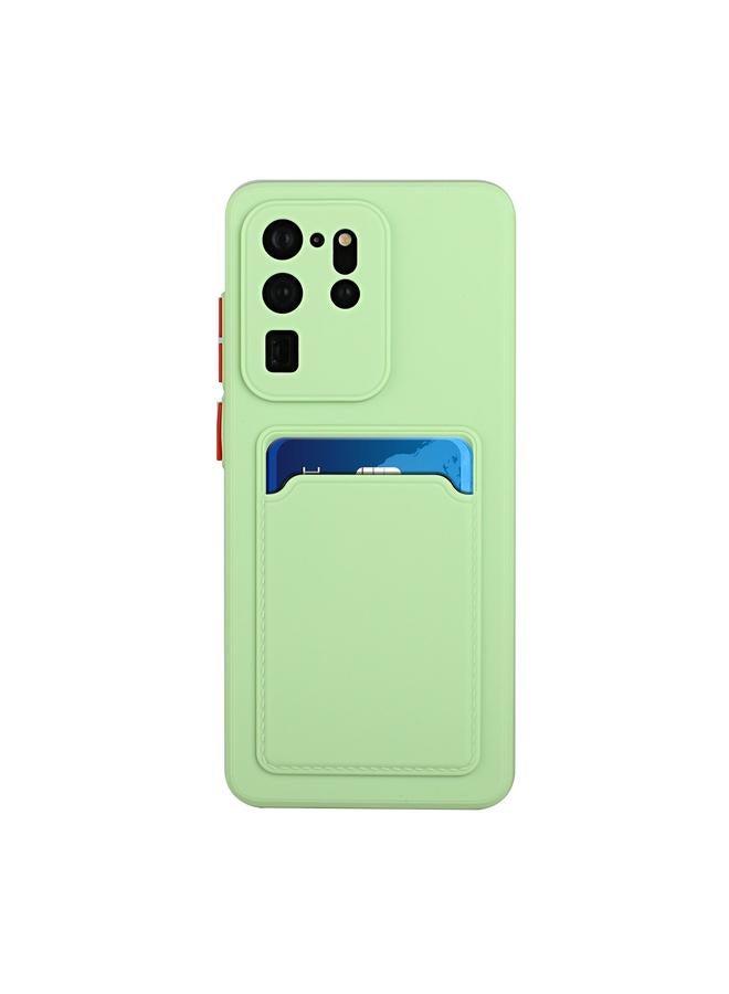 اس-توب جراب لهاتف Samsung Galaxy S20 Ultra بتصميم فتحة بطاقة، جراب واقٍ مقاوم للصدمات من مادة TPU - Image 2