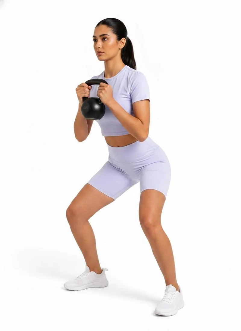 Prima Ace purple Women's Shorts Gym Addict Premium Purple for Women | Best Price UAE