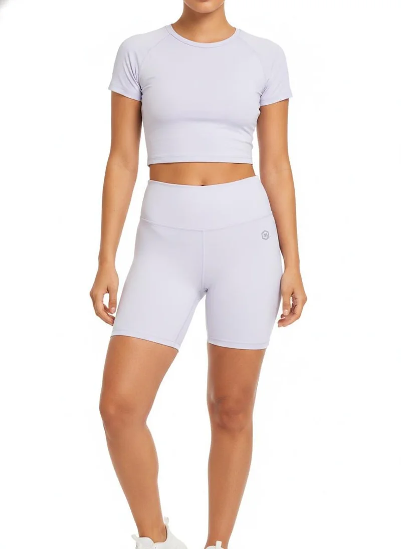 Prima Ace purple Women's Shorts Gym Addict Premium Purple for Women | Best Price UAE