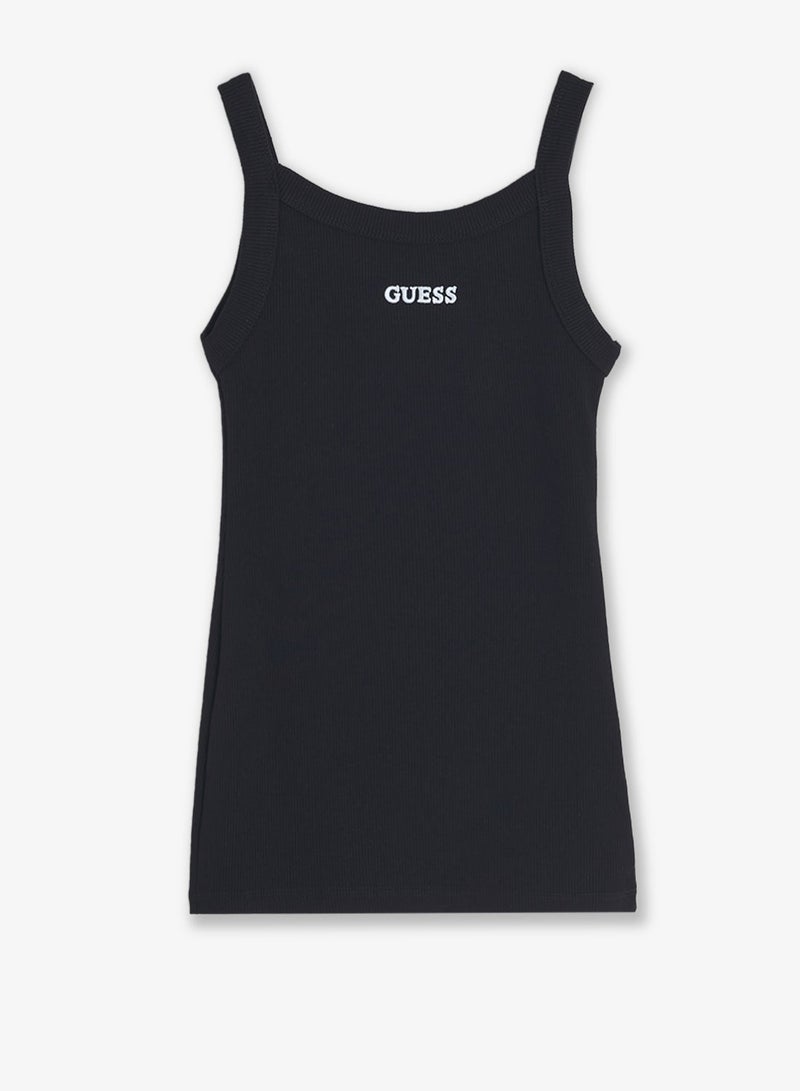 GUESS Youth Logo Sleeveless Mini Dress - Image 2