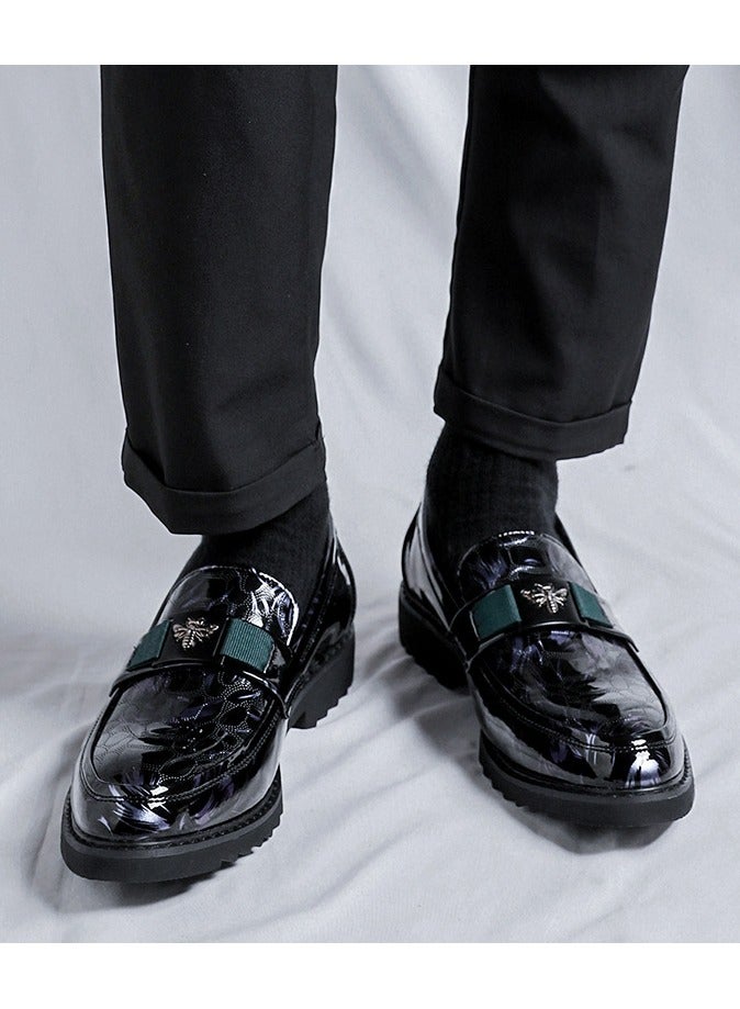 Warrior Versatile Retro Casual Leather Shoes - Image 3