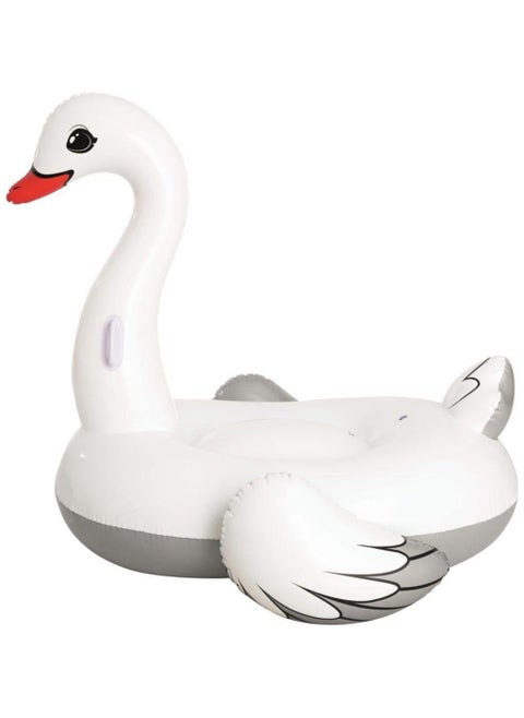 Swan Shaped Inflatable Ride-On Pool Float 12x12x10cm