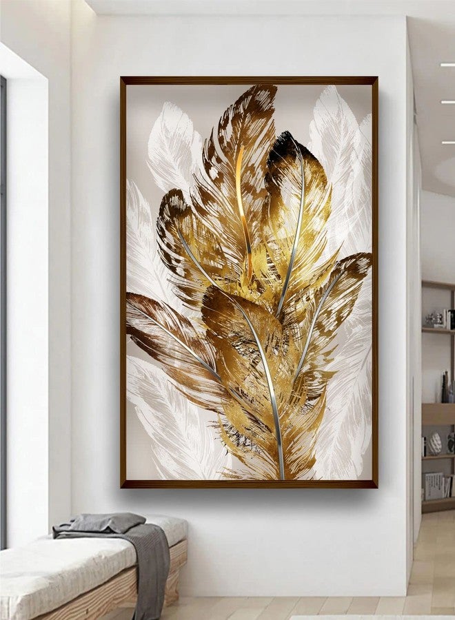 Artsense Premium Abstract Canvas Wall Painting 20x30 Inch (51x76 cm) Framed Modern Wall Art for Living Room, Bedroom, Office & Home Décor |Large Modern Wall Art Painting - Image 1