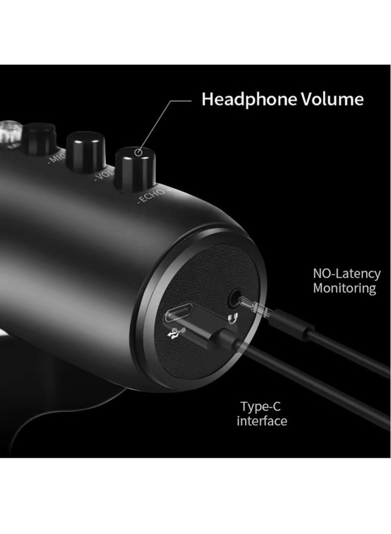JMARY MC-PW8 USB Desktop Condenser Microphone