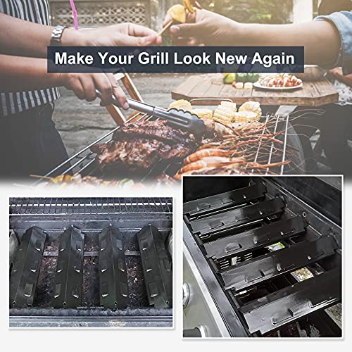 Criditpid Grill Replacement Parts for Charbroil 463230515, 463230512, 463230513, 463230514, 463239915, 463230511 Models, Grill Heat Plate Tent Shield, Pipe Burner Tubes and Crossover Tubes - Image 4