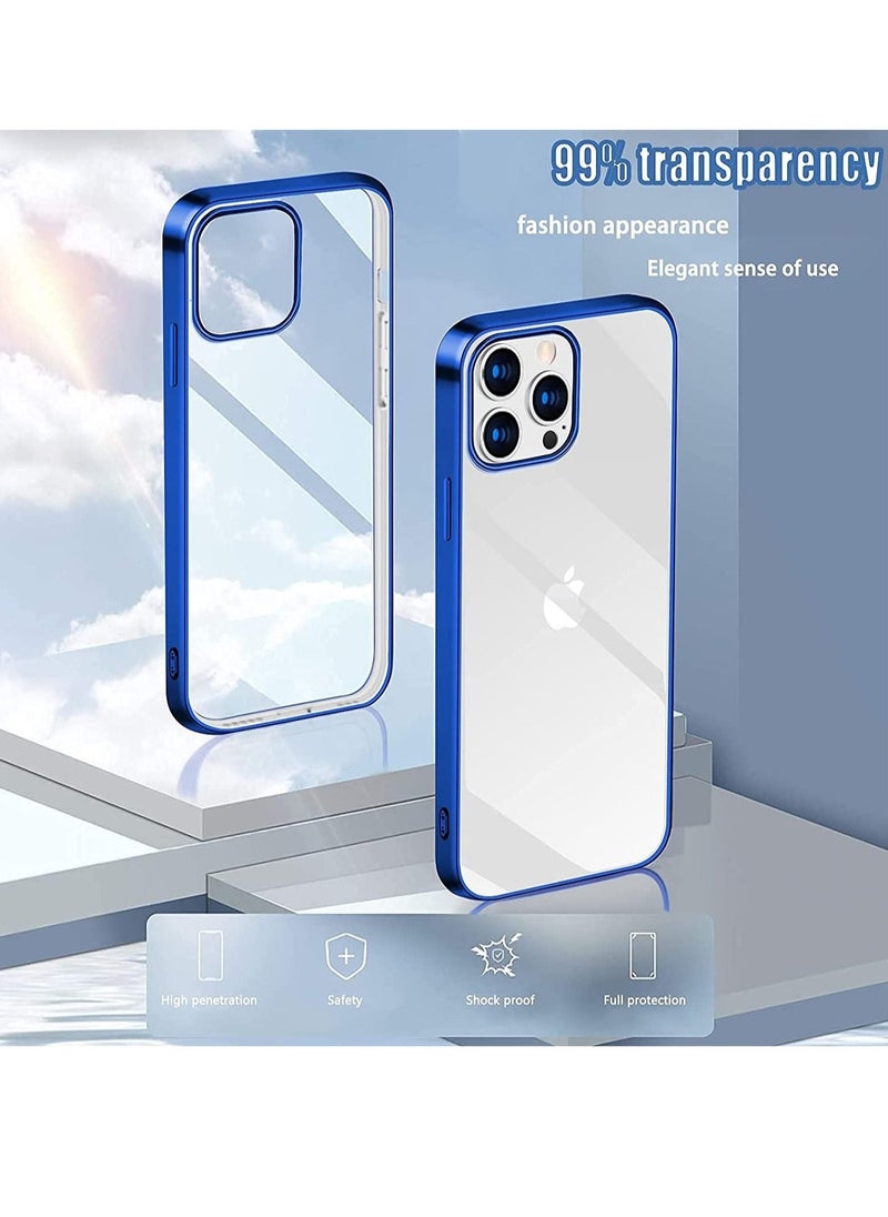 Raxoom Crystal Clear Compatible with iPhone 13 Pro Case Slim Thin Flexible Silicone Shockproof TPU Cover Protective iPhone Case for iPhone 13 Pro 6.1 inch 2022 - Image 2