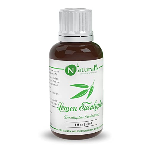 Naturalis Lemon Eucalyptus Oil - Eucalyptus Citriodora Essential Oil for Aromatherapy, Relaxation, Skin Nourishment - Natural & Organic Mosquito Repellent - 30ml - Image 2