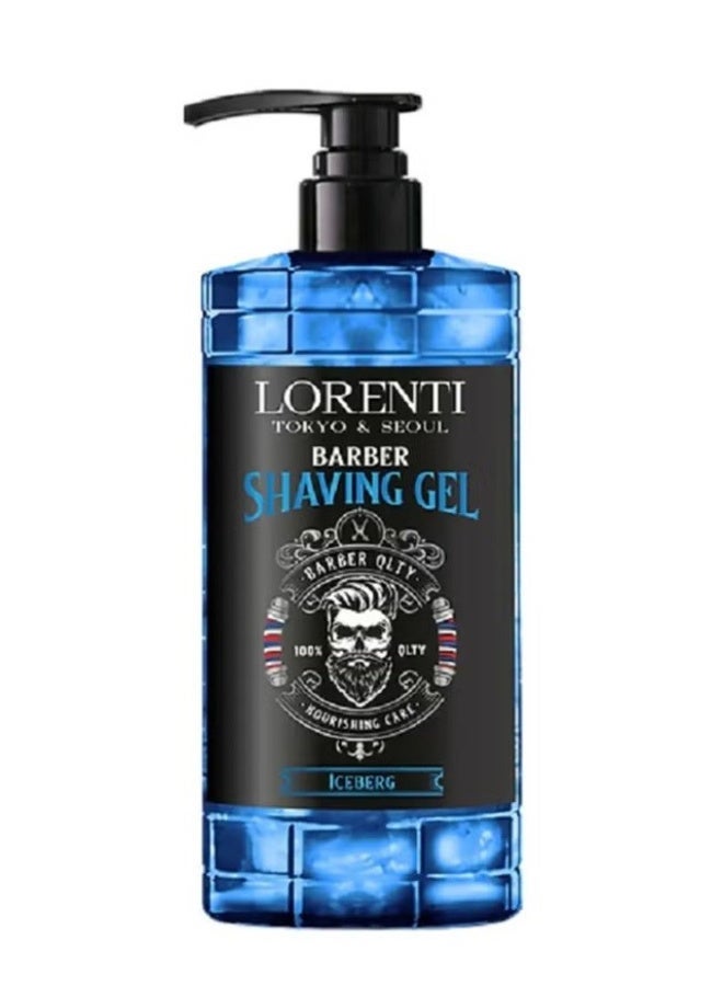 Lorenti Tokyo & Seoul Barber Shaving Gel Iceberg Collection - Image 2