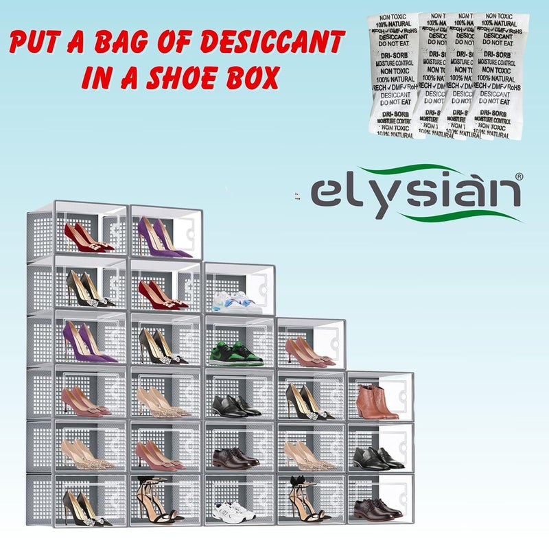 Elysian Activated Clay Desiccant Silica Pouch 500gram Pack for Moisture AbsorberAbsorbing Capacity 75 of its WeightSilica for Metal Electronics and Machinarry Products 1gmx500 Pouches - Image 5
