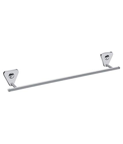 Handy Handy Stainless Steel 24 inch Towel BarTowel StandTowel Rod Chrome Towel Holder Pack of 2 Stainless Steel  - Image 2