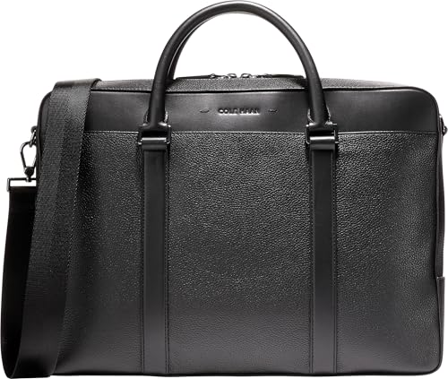 Cole Haan Mens Triboro Briefcase Black - Image 1