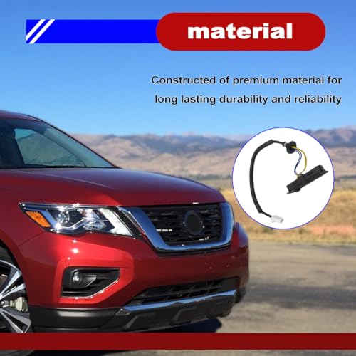NOTISH Rear Liftgate Trunk Open Release Switch Compatible with Nissan Pathfinder S SL SV 2016-2020 Platinum Hybrid 2014-2015, Hatch Button Trunk Latch Tailgate Lid Switch 25380-3JA0A - Image 4