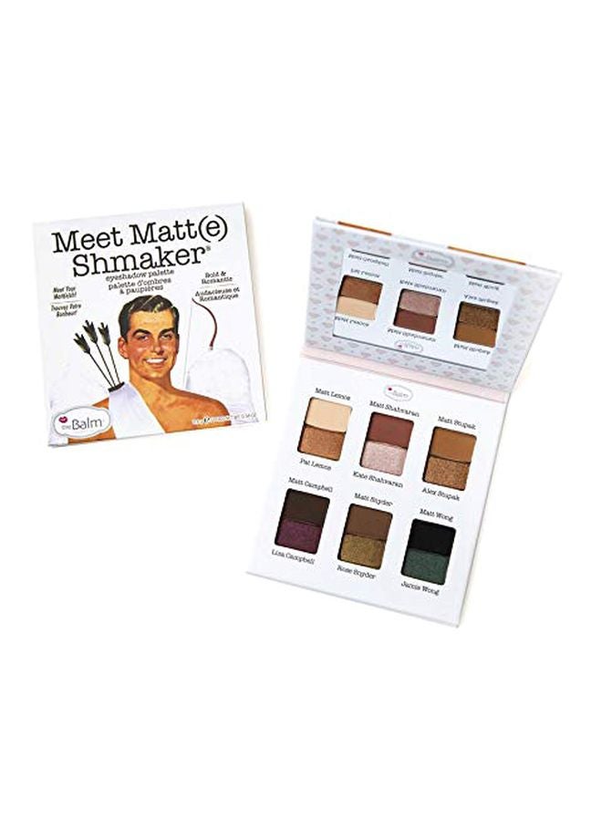 theBalm Matte Shimmery Eyeshadow Palette Multicolour - Image 3