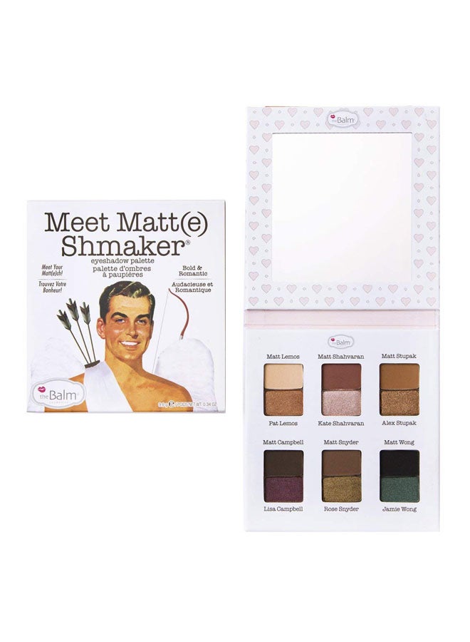 theBalm Matte Shimmery Eyeshadow Palette Multicolour - Image 1