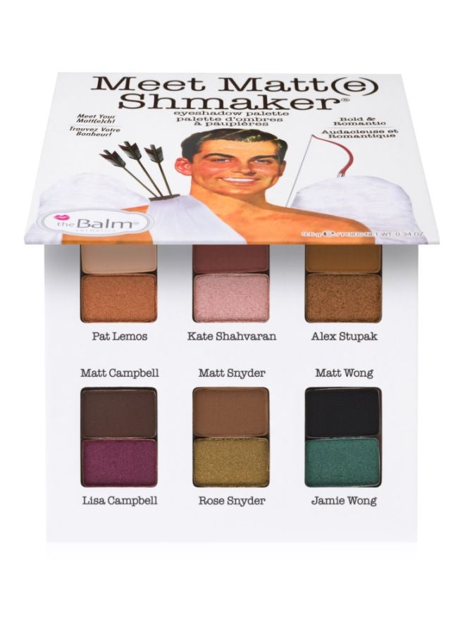 theBalm Matte Shimmery Eyeshadow Palette Multicolour - Image 2