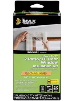 Duck Duck Brand MAX Strength Rolled Window Insulation Kit for XL Windows and Patio Doors  - Image 3