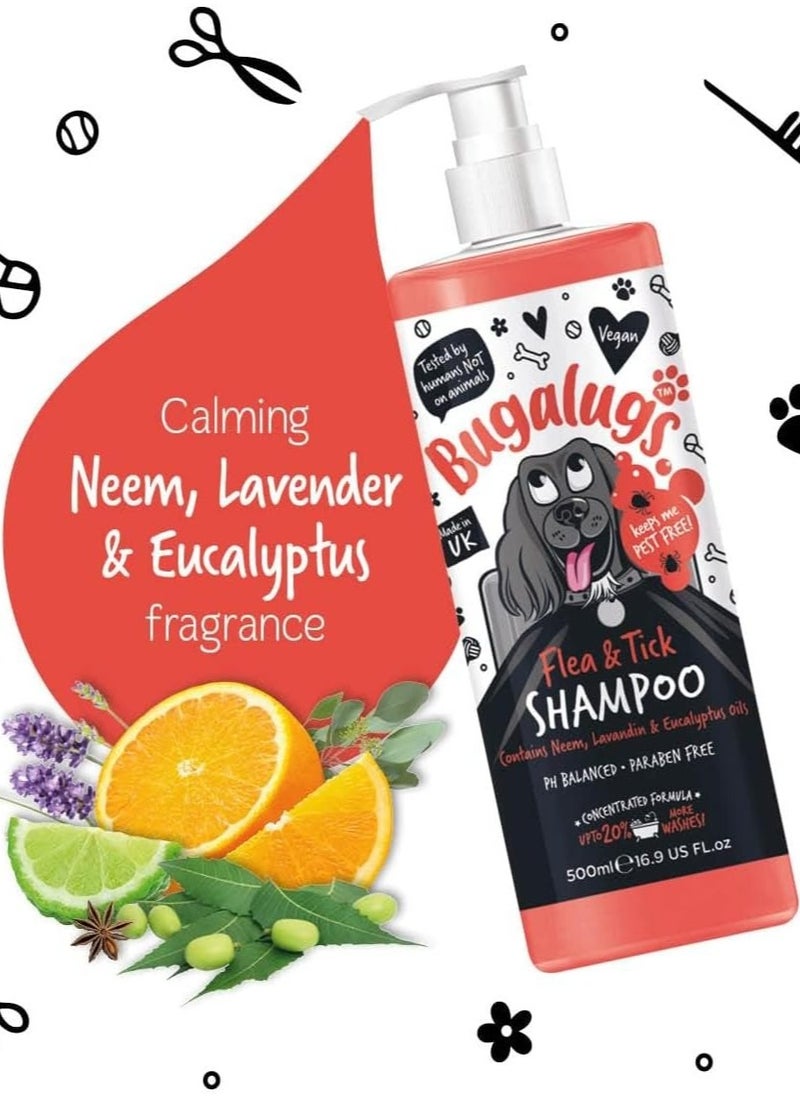 Flea and Tick Dog Shampoo 500ml (16.9 Fl Oz) - pzsku/Z9208766E83880BC13CD1Z/45/_/1714659880/5376013f-ff26-4bbb-bc20-e87c01b17b3d
