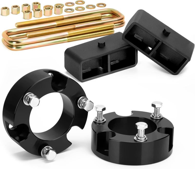 KSP PERFORMANCE KSP Tacoma Lift Kits, 3"F+2"R Full Leveling Lift Kit for Tacoma 2005-2023, Off-Road Suspension Upgrade with 3in Front Strut Spacers, 2in Rear Lift Blocks and U-Bolts - Image 1