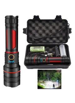 GGEROU LED Headlamp Rechargeable Head Light for Adults, 360° Adjustable Angle Headlight Flashlight, Waterproof Headlight, with 5 Modes  - Image 1