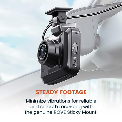 ROVE Sticky Mount for R2-4K, R2-4K PRO, R2-4K Dual, and R2-4K Dual PRO Dash Cams - Image 5