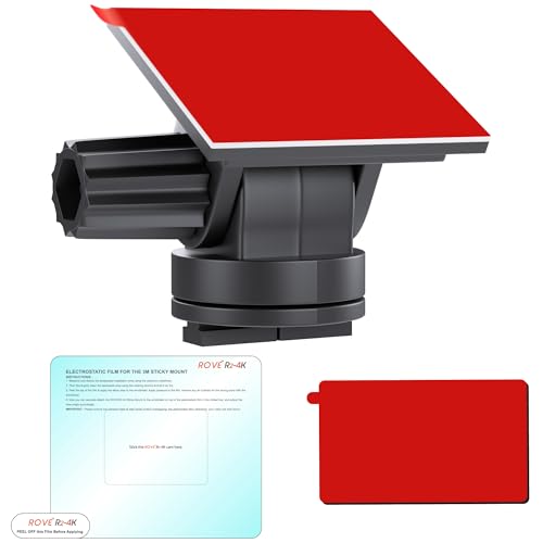 ROVE Sticky Mount for R2-4K, R2-4K PRO, R2-4K Dual, and R2-4K Dual PRO Dash Cams - Image 1