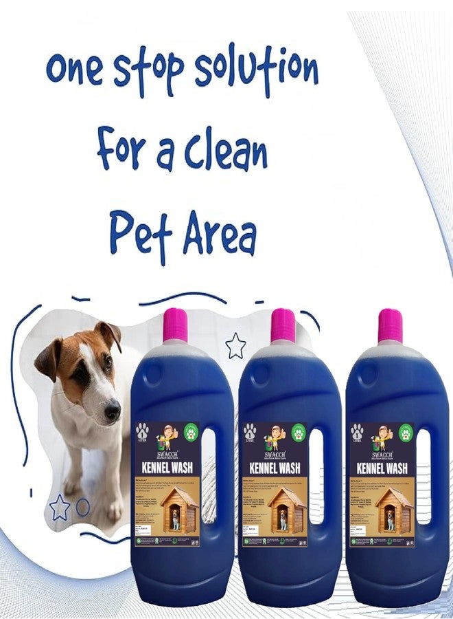 swacch Kennel Wash (1 Litre) (Pack of 3) Lavender I Pet Stain & Odour Remover I Pet Floor Cleaner Liquid I Dog and Cat Friendly - Image 4