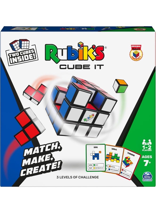 Rubik's Cube IT 3D Puzzle Game for Adults and Children - Two cubes Inside - Image 1