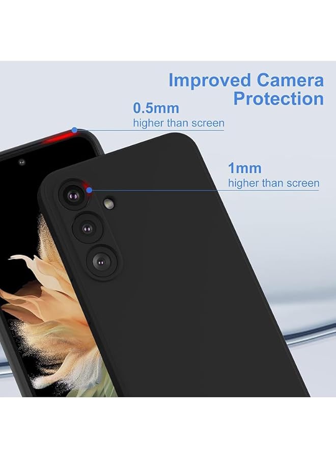 Theodor Protective Slim Fit Case Liquid Silicone Cover With Full Body Protection Anti Scratch Shockproof Case For Samsung Galaxy S24 Black Pug With Headphones Multicolour Mcplssgs24Blka531  - Image 2
