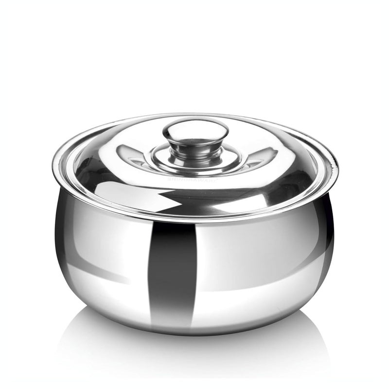 NEXTNOW MAHARANI Stainless Steel Insulated Belly Shape Bell BellyCasserole, Chapati Box-1500ml (2200 Ml) - Image 1