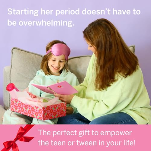 Pixie Cup First Period Kit for Girls 9-12 - Ranked 1 for Comfortable & Organic Teen Pads - Tween Girls Trendy Stuff & Teen Girls Gifts - Biodegradable Absorbent Pads - Thoughtfully Designed for Tweens - Image 2