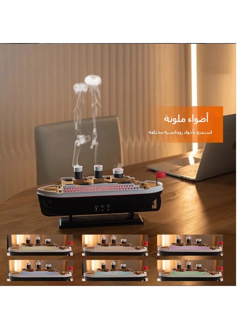 عام سفينة جديدة الروائح آلة سطح المكتب بالموجات فوق الصوتية حجم الضباب الكبير الذكية قنديل البحر رذاذ الرجعية كروز المرطب آلة العطر - Image 4