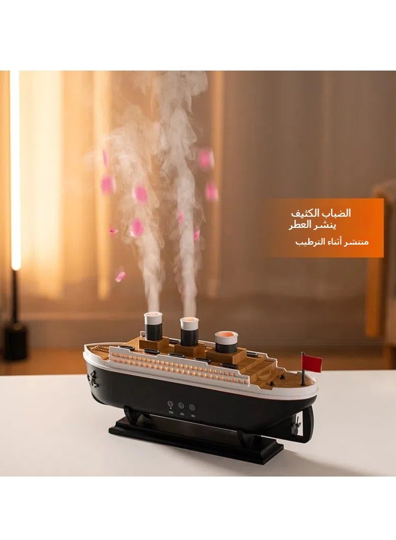 عام سفينة جديدة الروائح آلة سطح المكتب بالموجات فوق الصوتية حجم الضباب الكبير الذكية قنديل البحر رذاذ الرجعية كروز المرطب آلة العطر - Image 5