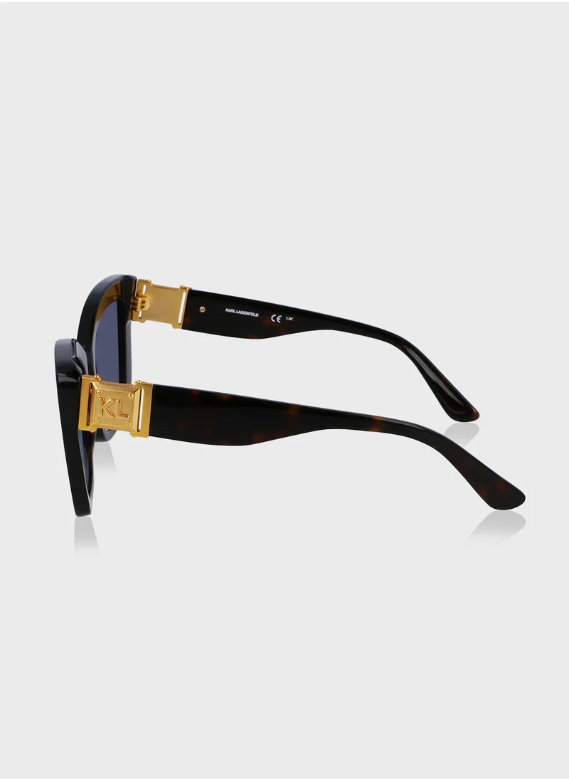 كارل لاغرفيلد Modified Rectangle Sunglasses