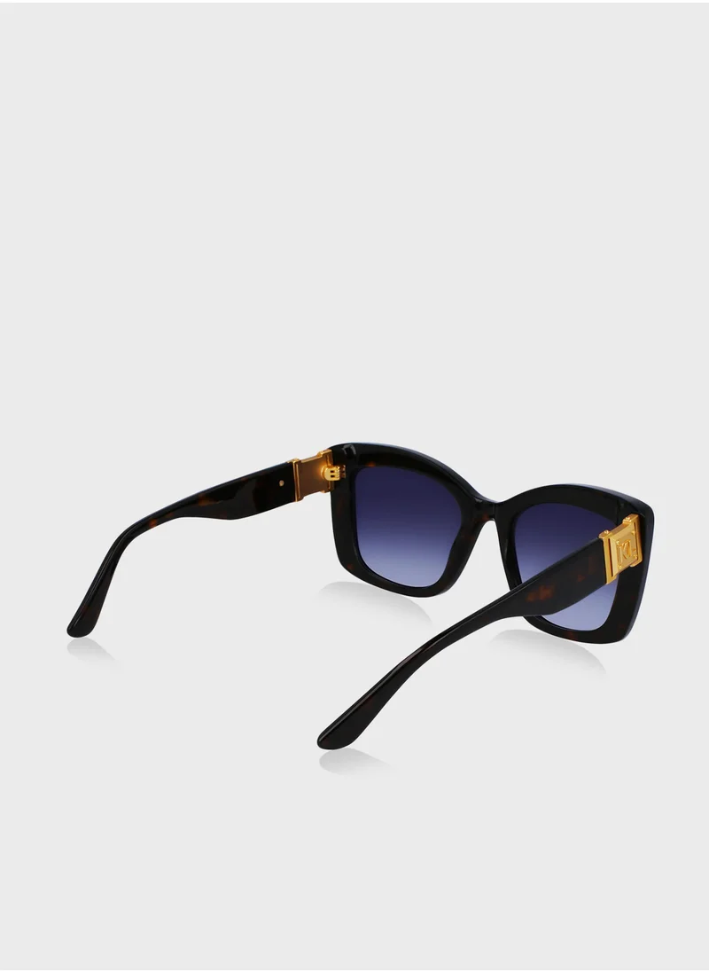 كارل لاغرفيلد Modified Rectangle Sunglasses