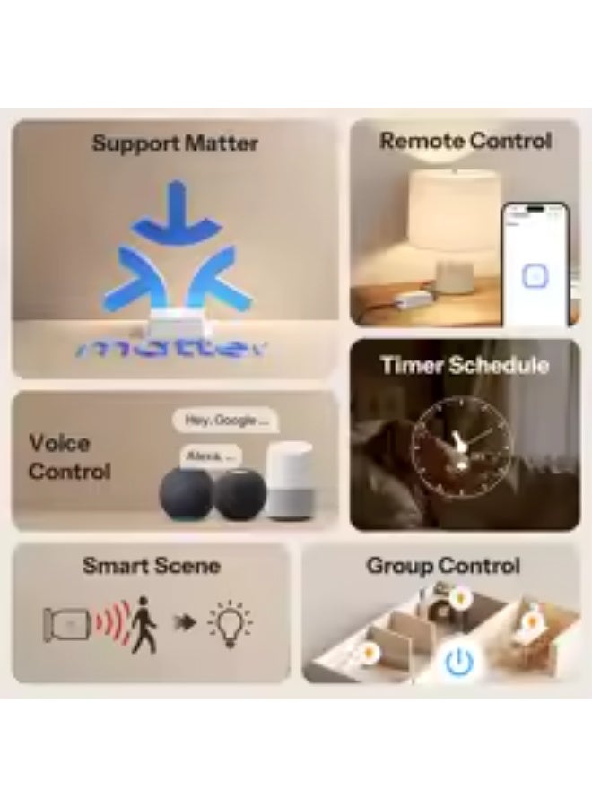 سونوف مفتاح ذكي SONOFF Basic Gen5 Matter عبر الواي فاي – مفتاح ذكي للتحكم ON/OFF، مؤقت، متوافق مع Alexa وHomeKit - Image 2