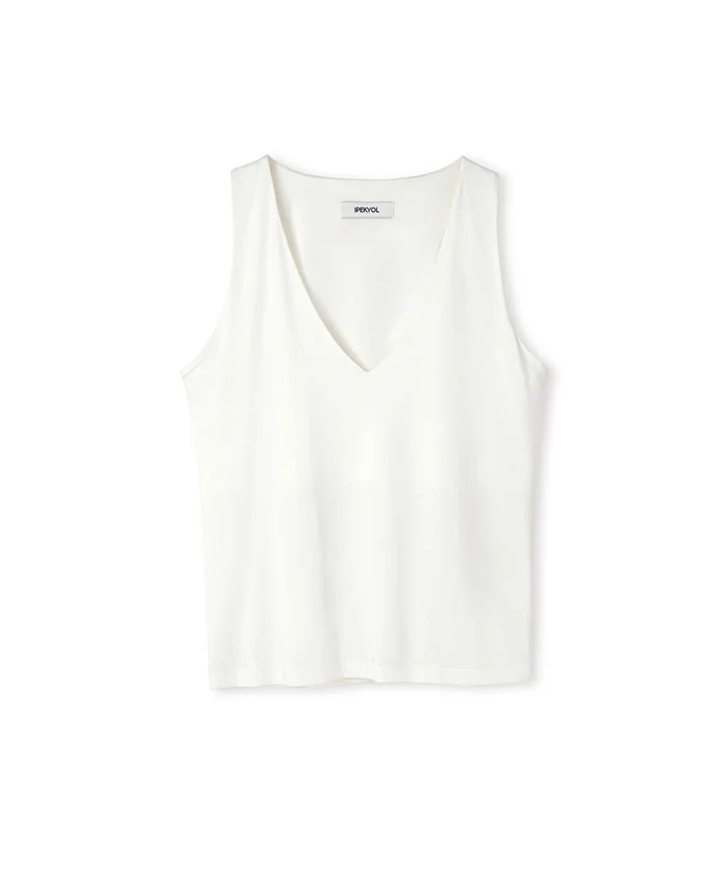Ipekyol  V-Neck Basic T-Shirt for Women | Best Price UAE