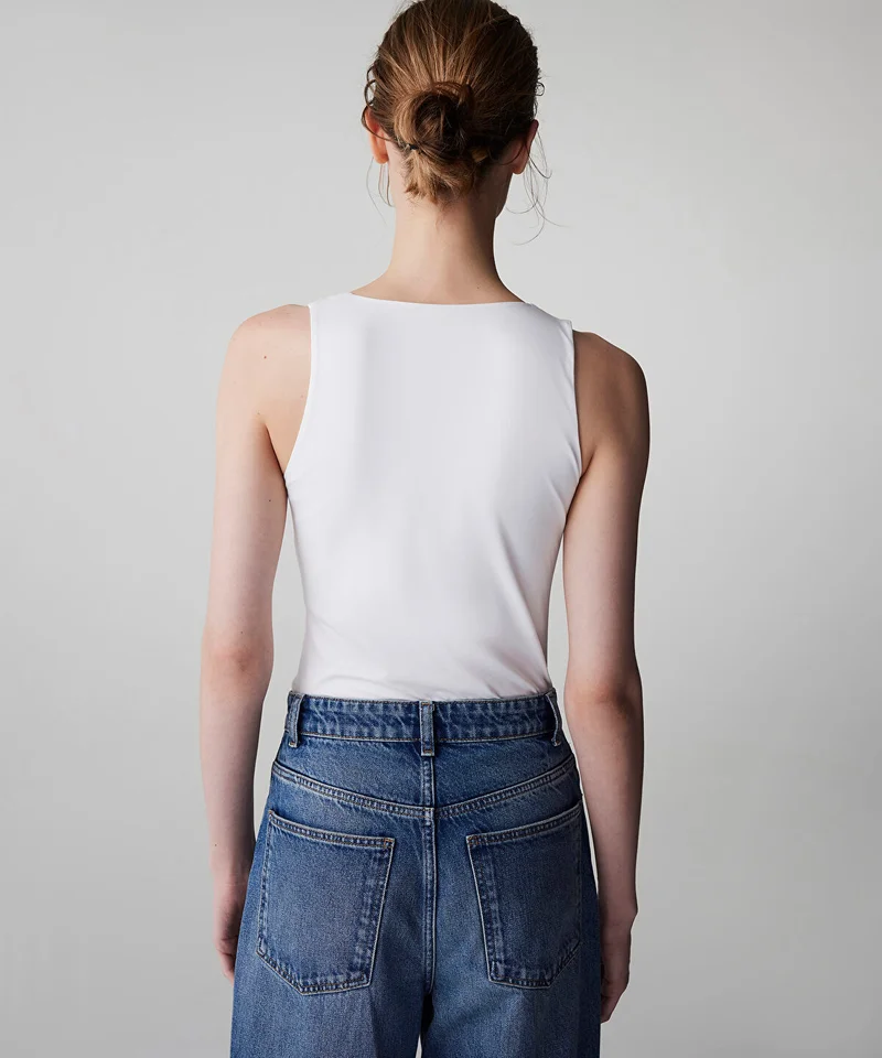 Ipekyol  V-Neck Basic T-Shirt for Women | Best Price UAE