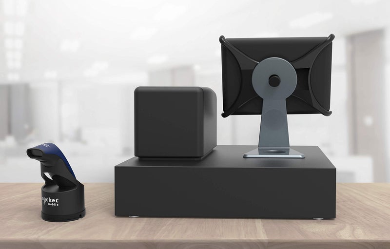 Socket Mobile ماسح الباركود العالمي SOCKET S740، قاعدة زرقاء وسوداء - Image 5