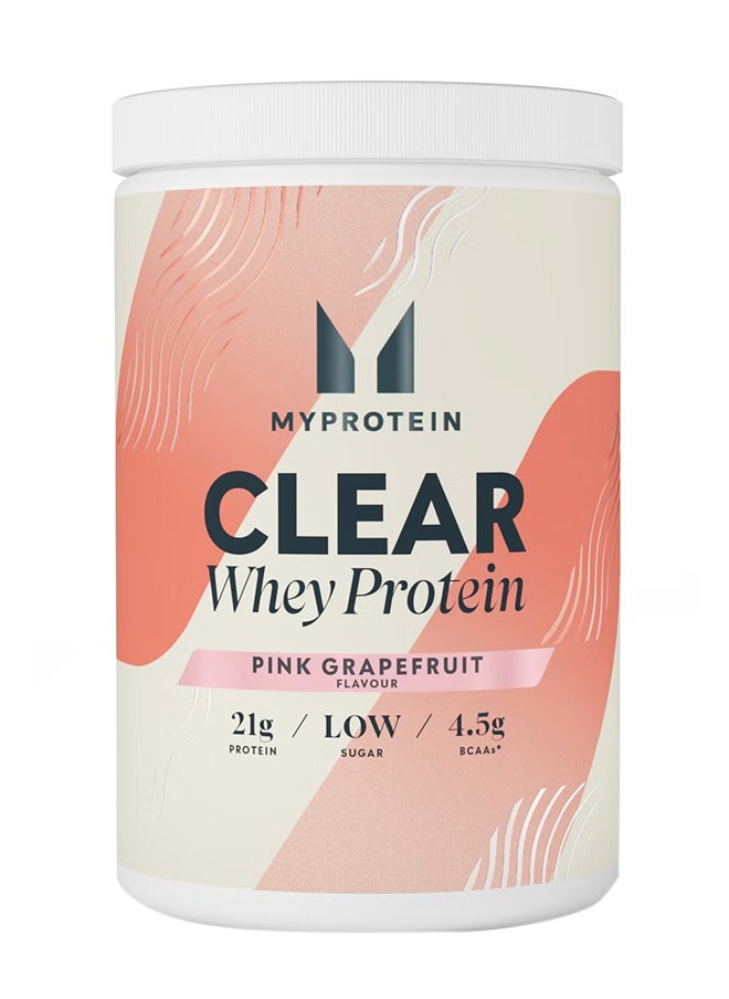 Myprotein Clear Whey Isolate Pink Grapefruit 536g 20 Servings 
