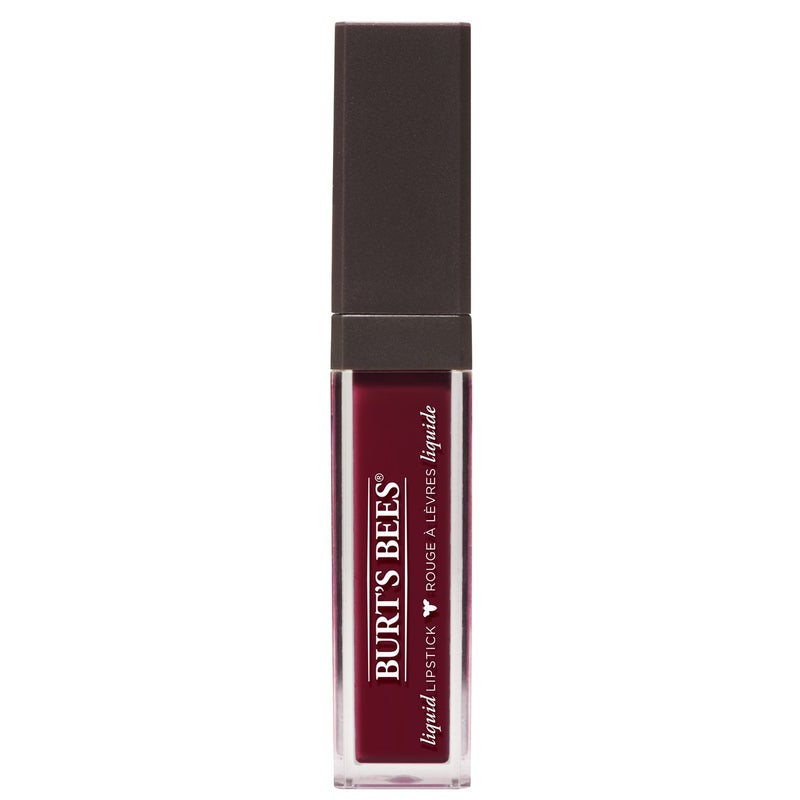Burt's Bees 100% Natural Glossy Liquid Lipstick, Garnet Glacier, 1 Tube - Image 2