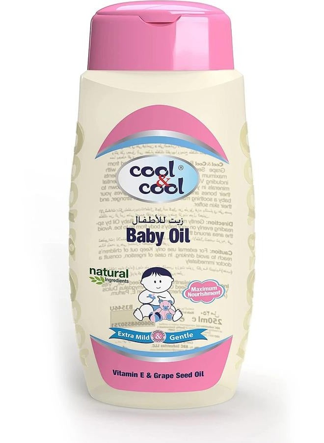 كول اند كول زيت الأطفال المغذي والمرطب 250 مل